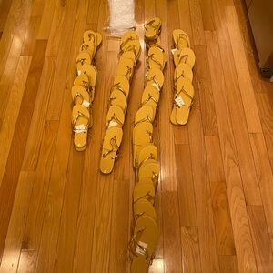 Calling all Brides:  Gold Flip Flops